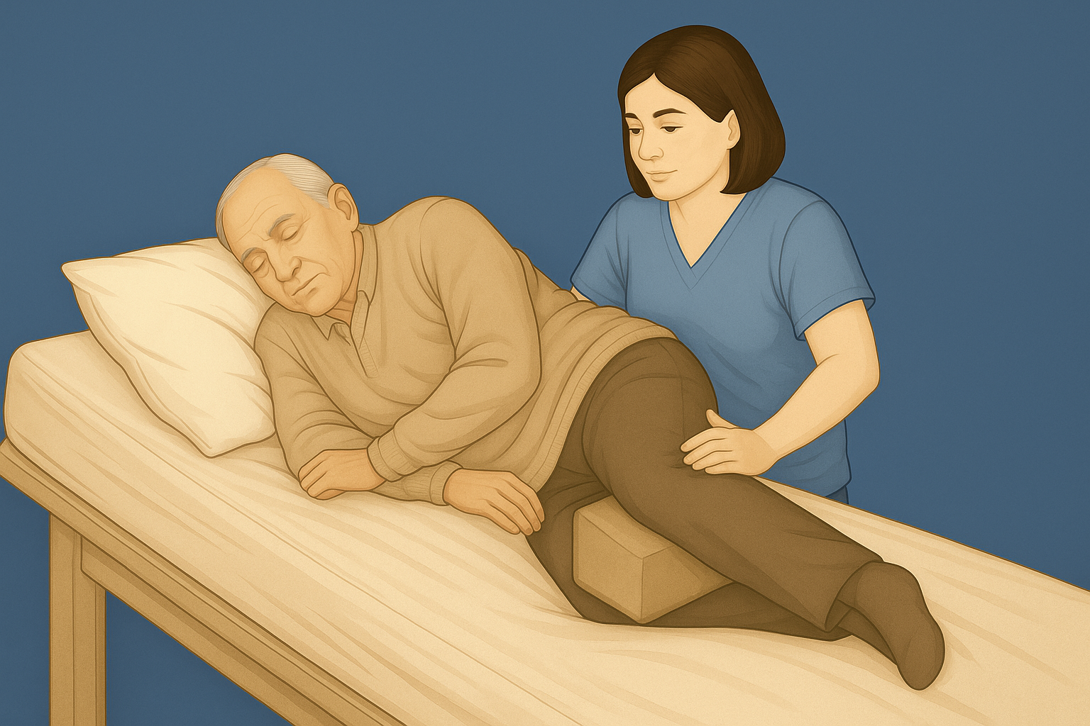 How to Safely Reposition Seniors in Bed (Step-by-Step Caregiver Guide)