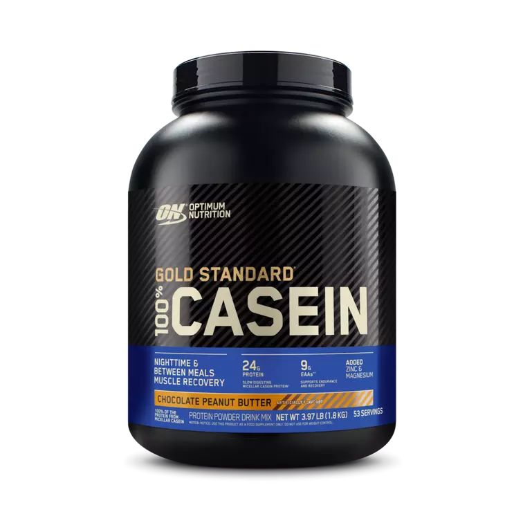 best casein protein powder for seniors – Optimum Nutrition Gold Standard Micellar Casein chocolate flavor for slow-digesting overnight muscle recovery