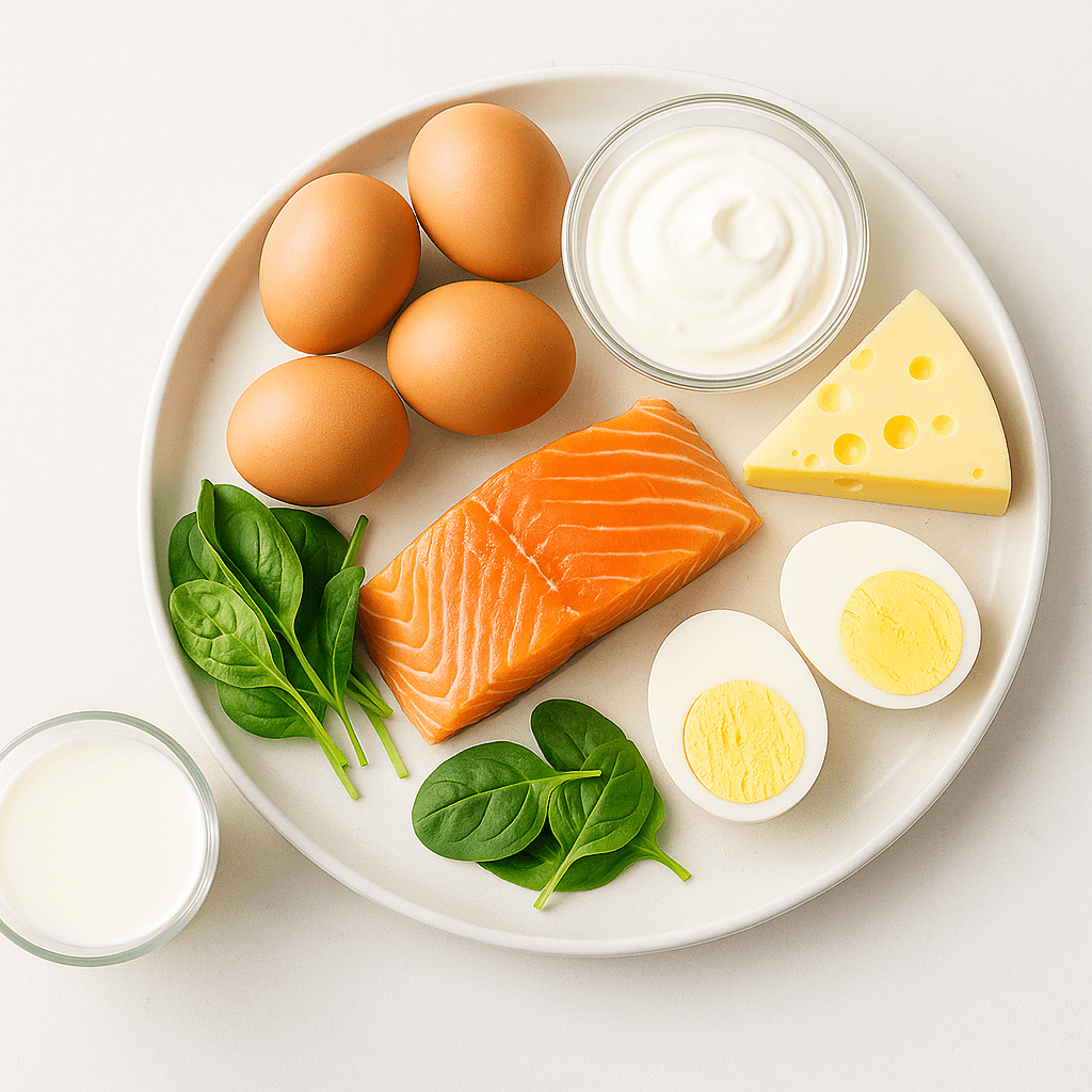 Healthy foods rich in vitamin B12 for older adults 
