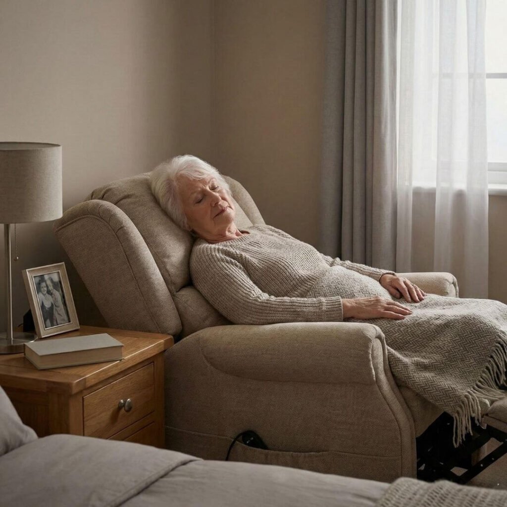 best lift chair for sleeping with senior resting comfortably overnight