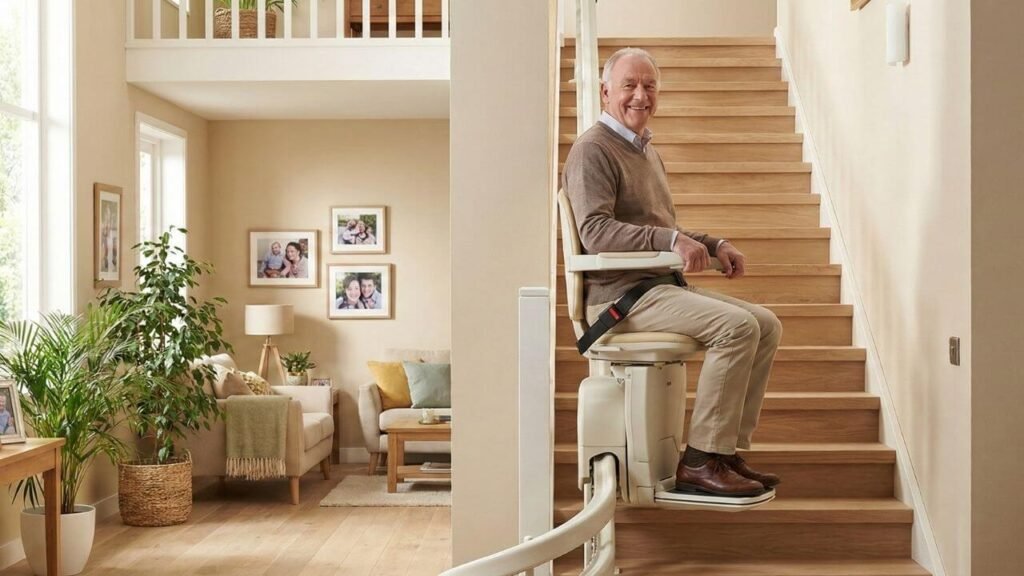 Best stair lifts for seniors used safely in a multi-level home 